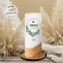 Taufkerze Holzelement Eukalyptus Ø8 x 20 cm