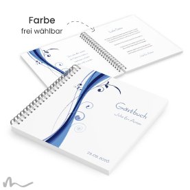 Gästebuch Hochzeit Ametrin