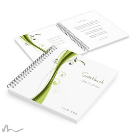 Gästebuch Hochzeit Ametrin