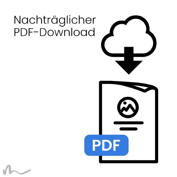 Nachträglicher PDF-Download Hochzeitszeitung