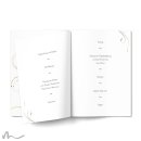 Kirchenheft Hochzeit Imago Holzherz 15 x 21 cm