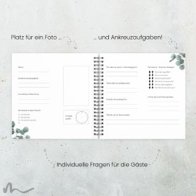 Gästebuch Hochzeit Eukalyptus