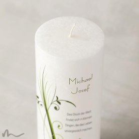 Taufkerze Docht Ametrin Ø8 x 20 cm