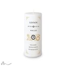 Taufkerze Docht Steampunk Ø8 x 20 cm