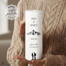 Hochzeitskerze Bergleidenschaft Ø9 x 25 cm