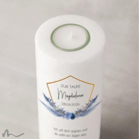 Taufkerze Boho Chic Ø8 x 20 cm