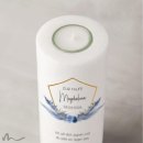 Taufkerze Boho Chic Ø8 x 20 cm