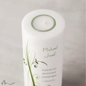 Konfirmationskerze Ametrin Ø8 x 20 cm