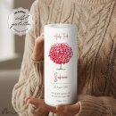 Taufkerze Herzbaum Ø8 x 20 cm