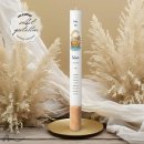 Taufkerze Holzelement Docht Arche Noah Ø4 x 40 cm