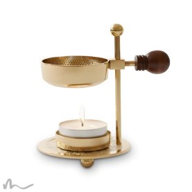 Räucherstövchen Messing gold Ø 7.5 x 11 cm