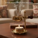 Räucherstövchen Messing gold Ø 7.5 x 11 cm