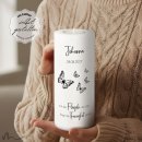 Trauerkerze Schmetterlinge Ø8 x 20 cm