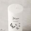 Trauerkerze Docht Schmetterlinge Ø8 x 20 cm