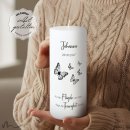 Trauerkerze Docht Schmetterlinge Ø8 x 20 cm