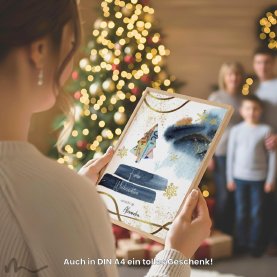 Geldgeschenk Poster Frohe Weihnachten