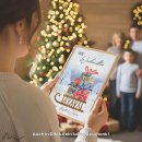 Geldgeschenk Poster Frohe Weihnachten Geschenk Rodel