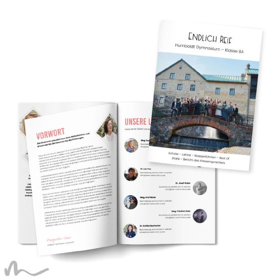 Maturazeitung Scandi Style