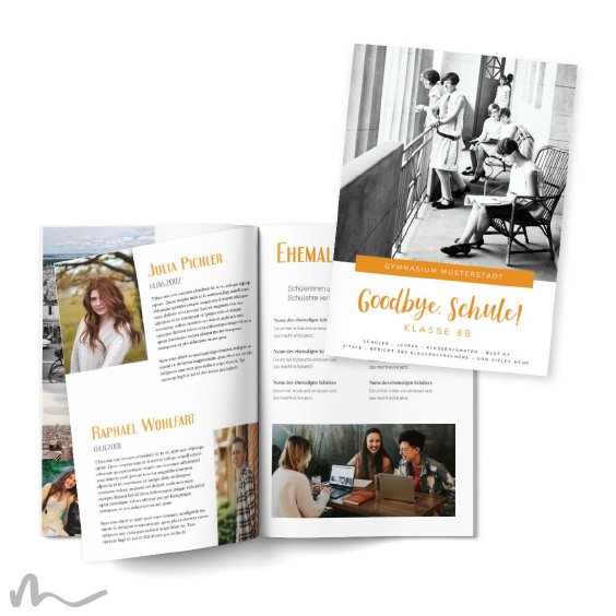 Maturazeitung Klares Design