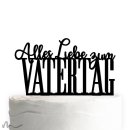 Cake Topper Vatertag Schwarz