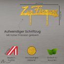 Cake Topper Zur Firmung Gold Glitzer