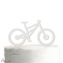 Cake Topper Mountainbike Satiniert