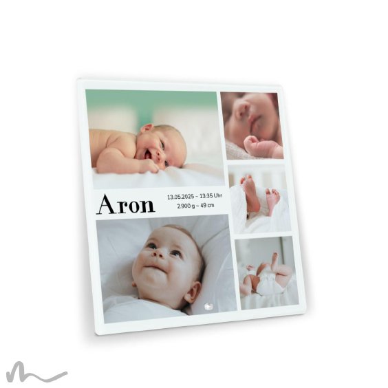 Foto auf Glas Bildgewaltig 20 x 20 cm