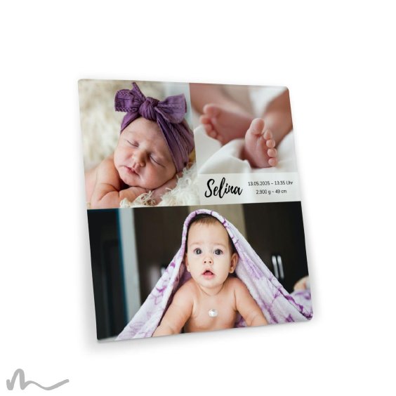 Foto auf Glas Bildschön 20 x 20 cm