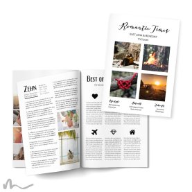 Hochzeitszeitung Romantisch